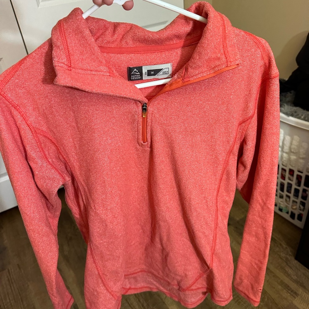 Alpine Design Women's Crew Neck Sweater - Red